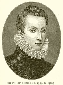 Sir Philip Sidney (D. 1554, Ö. 1586) by English School