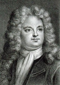 Sir Richard Steele (1672-1729) (gravür) by English School