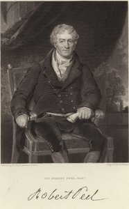 Sör Robert Peel by English School