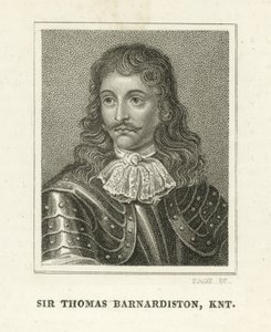 Sir Thomas Barnardiston (gravür) by English School