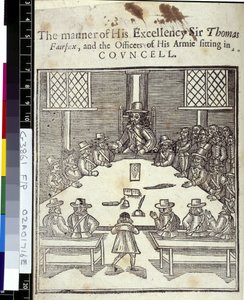 Sir Thomas Fairfax (1612-71) ve Parlamenter Ordu Genel Konseyi by English School