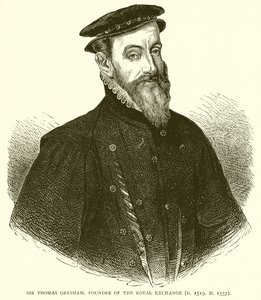 Sir Thomas Gresham, Royal Exchange