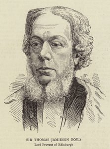 Sir Thomas Jamieson Boyd (gravür) by English School