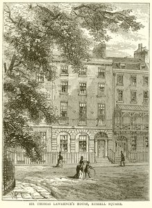 Sir Thomas Lawrences Evi, Russell Meydanı