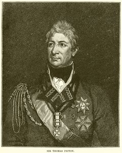 Sör Thomas Picton by English School