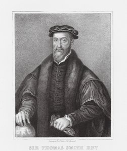Sir Thomas Smith KNT (gravür) by English School