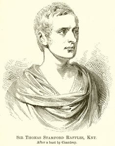 Sir Thomas Stamford Raffles, Knt by English School