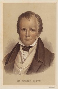 Sir Walter Scott (renkli taş) by English School