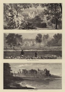 Sir Walter Scott Yüzüncü Yıl (gravür) by English School