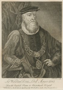 Sir Wolstan Dixie, Londra Belediye Başkanı, 1586 by English School