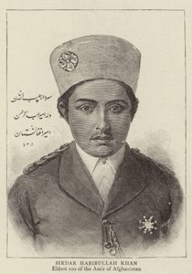 Sirdar Habibullah Han (gravür) by English School