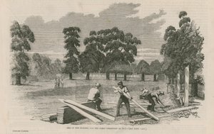 1851 Büyük Sergisi için binanın Site by English School