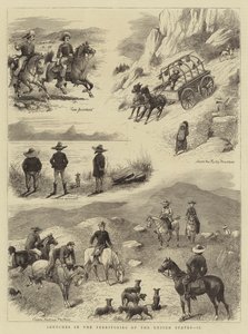 Amerika Birleşik Devletleri Topraklarında Eskizler, II (gravür) by English School