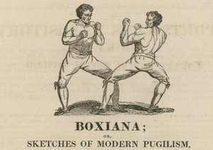 Modern Pugilism Eskizleri by English School