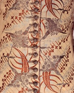 Kollu yelek, c.1705-15 (ipek ve brokar) by English School