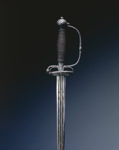 Küçük kılıç, c.1720-60 by English School