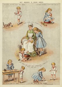 Çapraz kelimelere yumuşak cevaplar (chromolitho) by English School