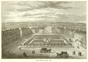 Soho Meydanı, yaklaşık 1700 by English School