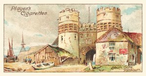Güney Kapısı, Yarmouth (chromolitho) by English School