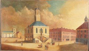 South Shields Pazar Yeri, c.1800 by English School