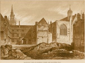 Guildhall Şapeli ve Blackwell Hall, Londra