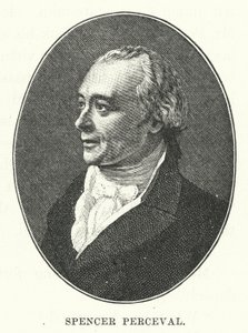 Spencer Perceval (gravür) by English School