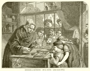 Bir Hapenny harcamak. G. Smith tarafından by English School