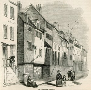 Spitalfields Evleri by English School