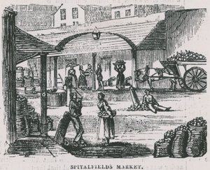 Spitalfields Pazarı, Londra by English School