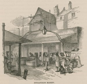 Spitalfields Pazarı, Londra by English School