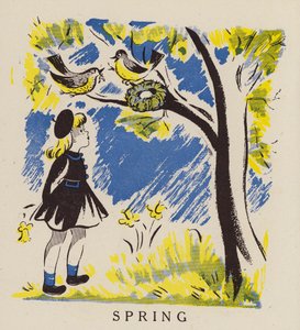 Bahar (renkli lito) by English School