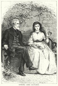 İlkbahar ve Sonbahar (gravür) by English School