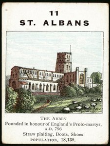 St Albans (renkli taş) by English School