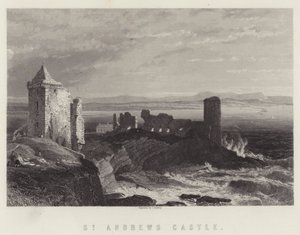 St Andrews Kalesi (gravür) by English School