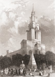 St Anne's Limehouse, Londra, İngiltere by English School