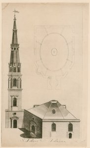 St Antholin, Londra by English School