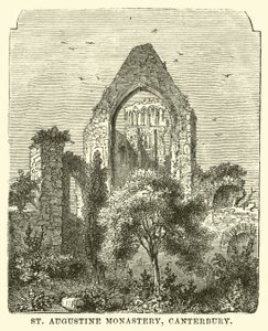 Aziz Augustine Manastırı, Canterbury by English School