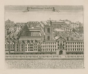 Aziz Bartholomews Hastanesi, Smithfield by English School