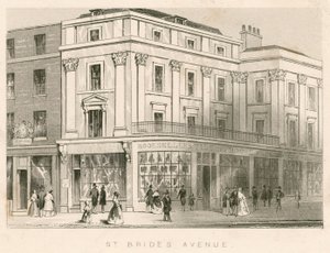 St Brides Caddesi, Fleet Caddesi, Londra by English School