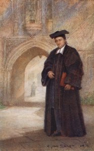 Aziz Edmund Campion: Bld Edmund Campion Proctor cübbesi içinde, arka planda St John