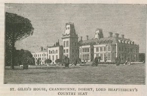 St Giles Evi, Cranborne, Dorset, Lord Shaftesbury