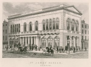 St James Bazaar, Londra by English School