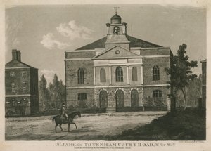 St Jamess Şapeli, Tottenham Court Road, Londra by English School
