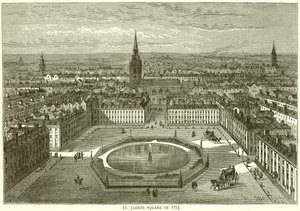 1773 yılında St. James Meydanı by English School