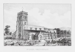 St John, Whitchurch (gravür) by English School