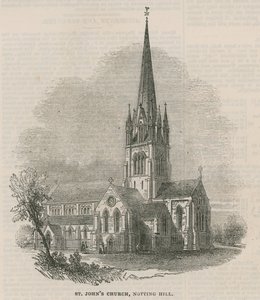 St Johns Kilisesi, Notting Hill, Londra by English School