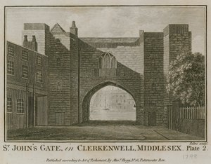 St Johns Kapısı, Clerkenwell by English School