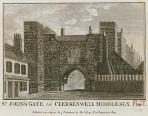 St Johns Kapısı, Clerkenwell by English School