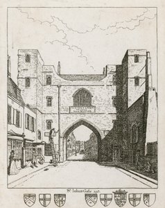 St Johns Kapısı, Clerkenwell by English School