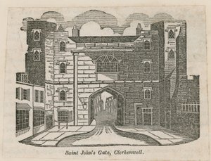 St Johns Kapısı, Clerkenwell by English School
